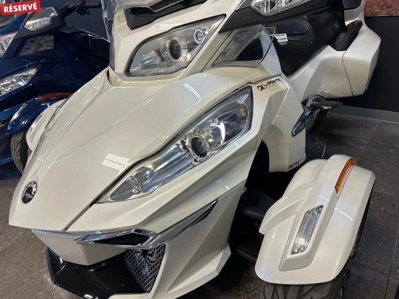 Can-am Spyder Rt Ltd Se6 Blanc 2015 alt