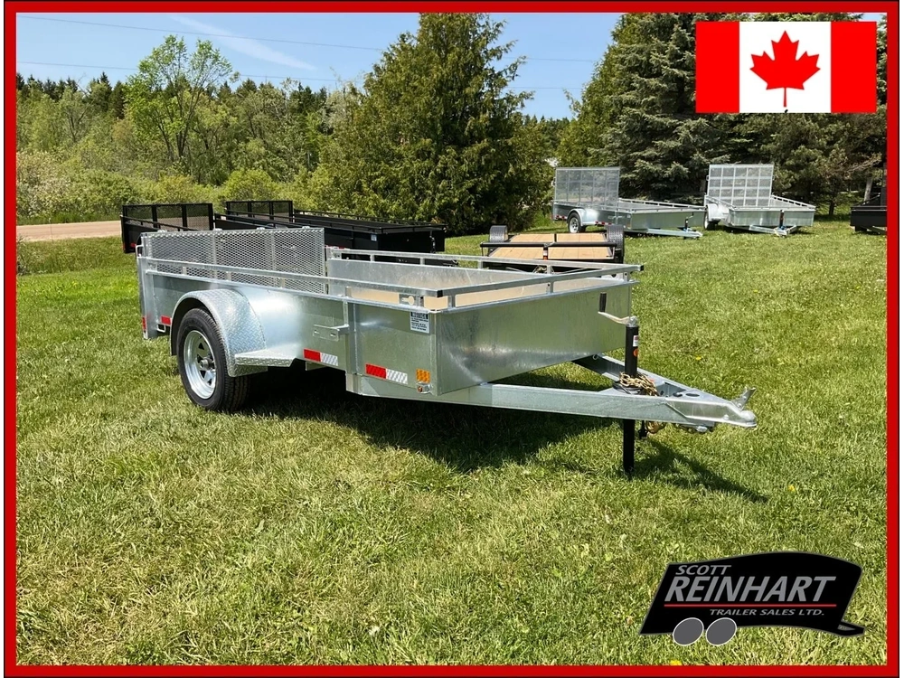 2026 Canada Trailers 5x10 Galvanized Utility alt