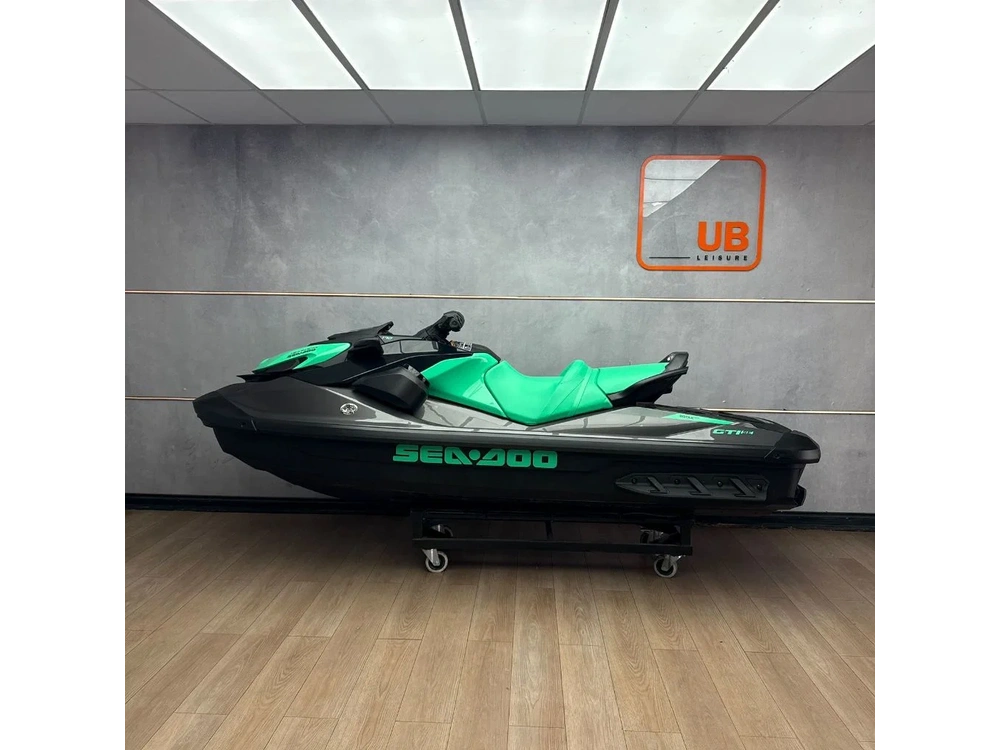 2026 Sea-doo Gti Se 170 Sound System Eclipse Black / Laguna Green alt