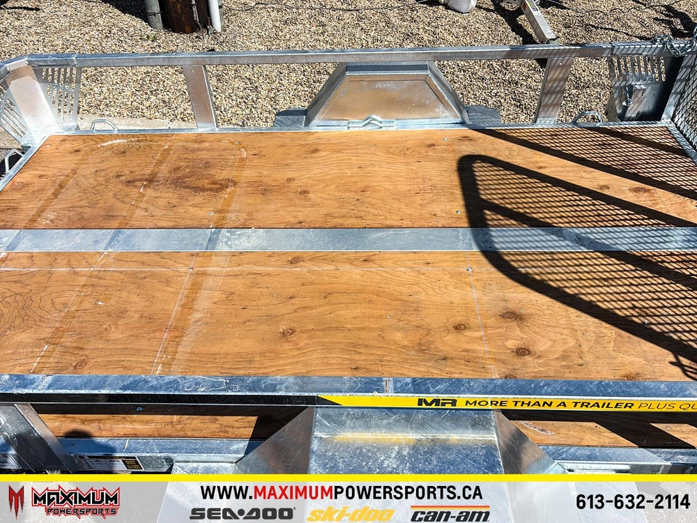 Maxi-roule Utility Trailer With Rail Side 99in X 56in 2027 alt