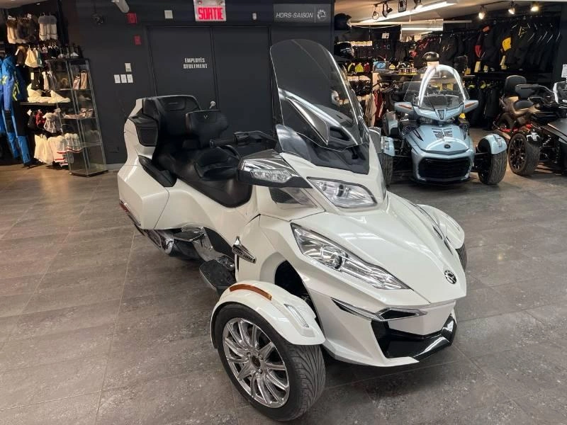 2018 Can-am Rt Limited Blanc Perlé/chrome alt