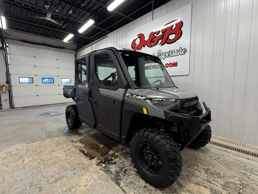 2027 Polaris Ranger Crew Xp 1000 Cab Gray alt