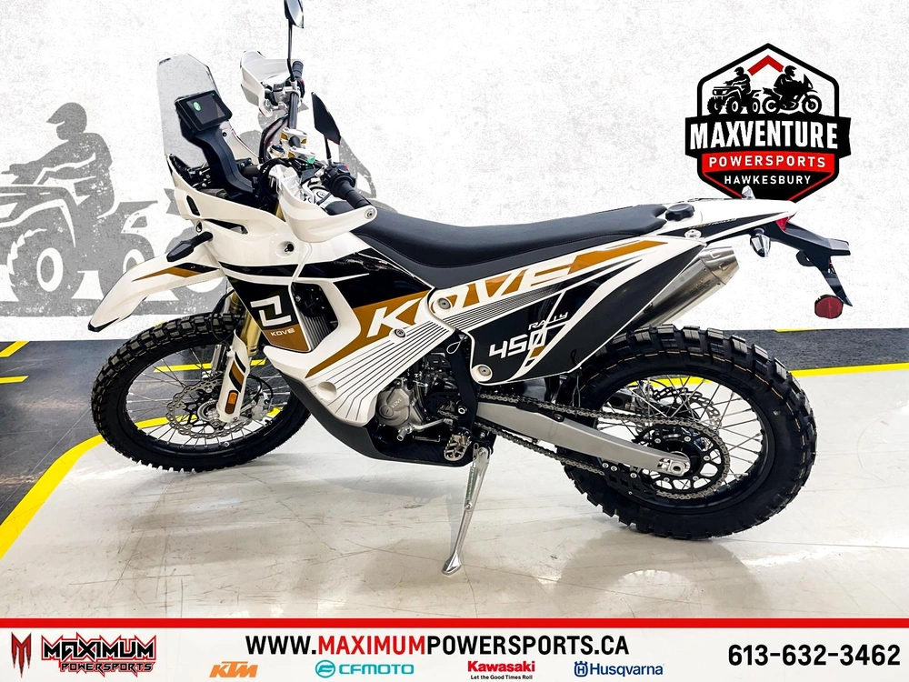 Kove Moto 450 Rally Dot Low Seat 2026 alt
