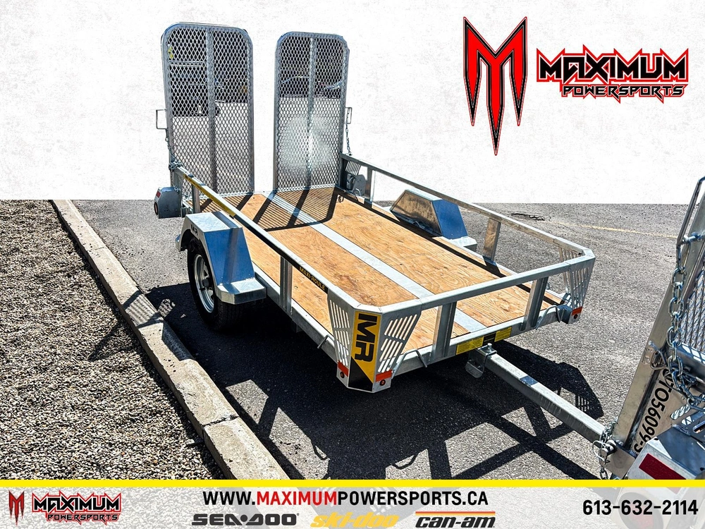 Maxi-roule Utility Trailer With Rail Side 99in X 56in 2027 alt