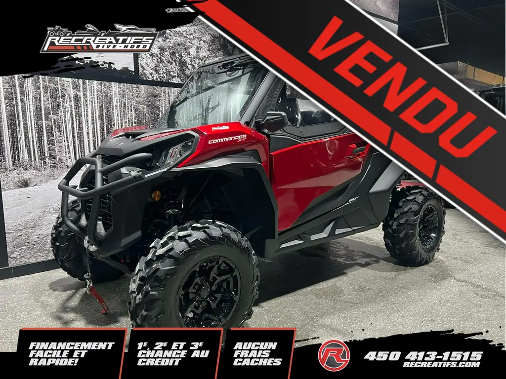 Can-Am COMMANDER XT 700 CAB **CABINE CHAUFFAGE!!** 2026