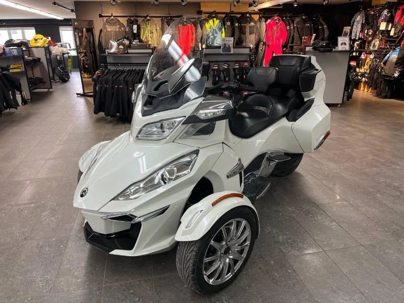 2018 Can-am Rt Limited Blanc Perlé/chrome alt