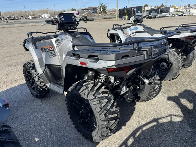 2026 Polaris SPORTSMAN 570 ULTIMATE, TURBO SILVER thumbnail 4