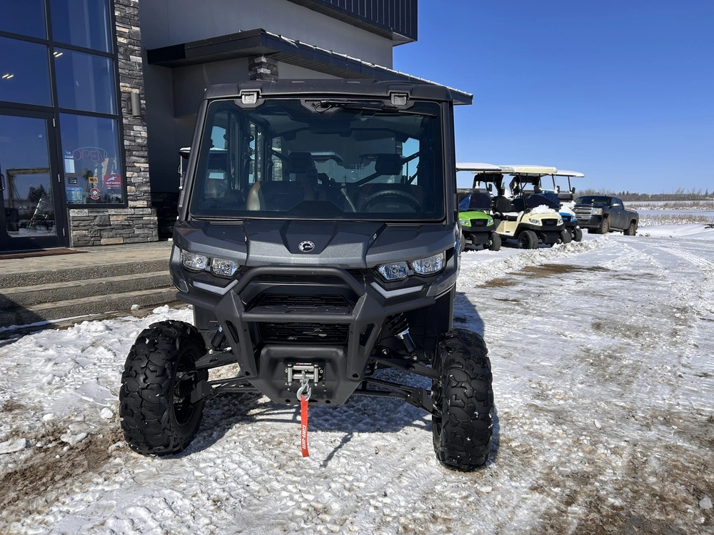 2022 Can-am Defender Max Ltd Cab Hd10 Grey Tracks Inc. alt