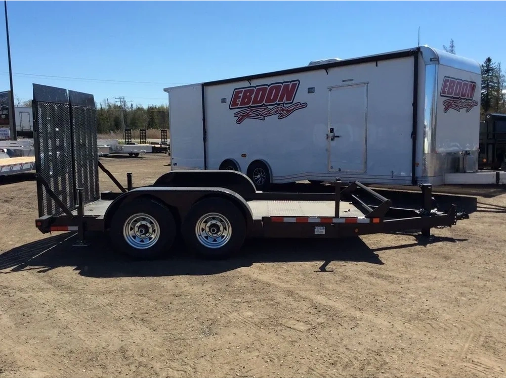 2026 Canada Trailers 80x14 7 Ton Scissor Lift Trailer alt