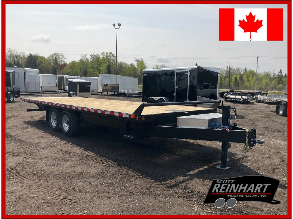 2026 Canada Trailers 8.5x24 7 Ton Hydraulic Tilt Trailer alt
