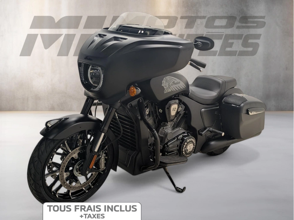 Indian Motorcycles Chieftain Powerplus Dark Horse With 112ci + Rider Assist Package + Powerband Audio Package 2025 alt