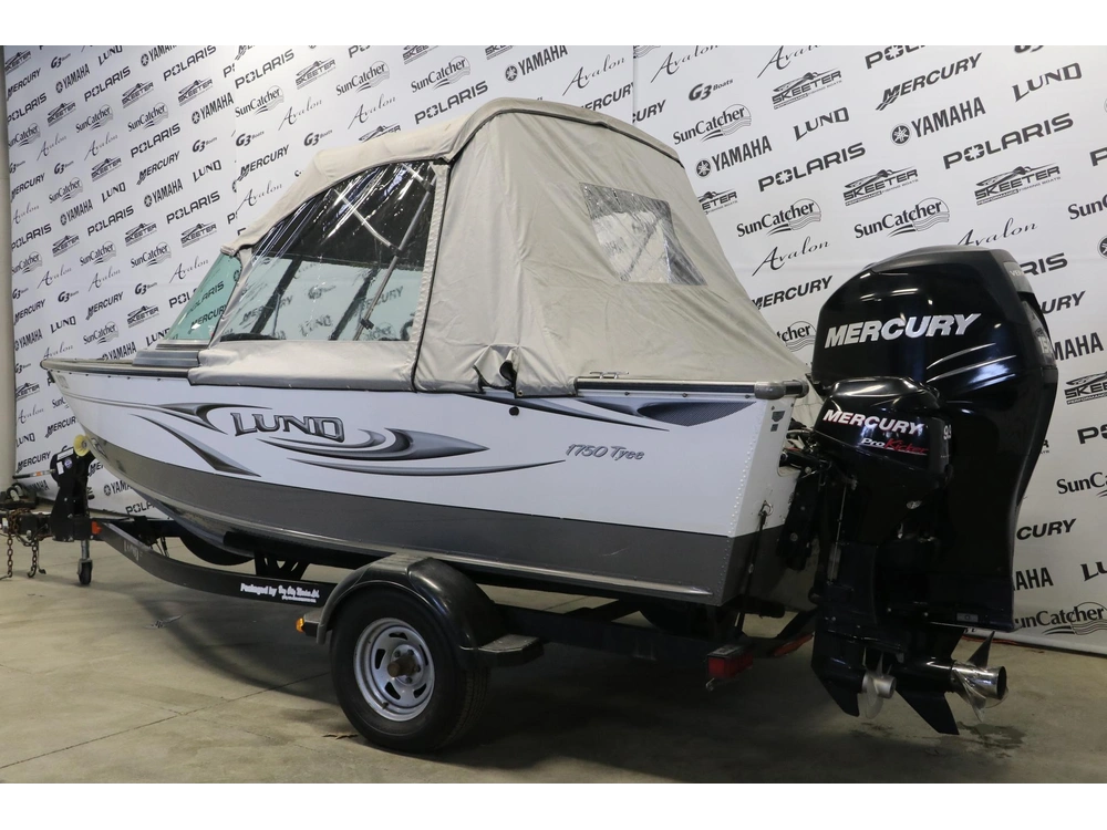 Lund 1750 Tyee + Mercury 150 Hp & Remorque 2011 alt