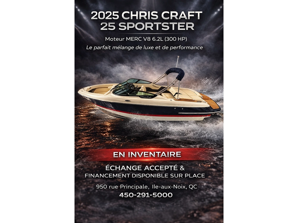 2025 Chris-craft 25 Sportster alt