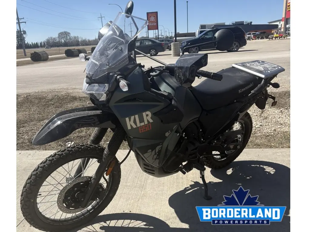 2025 Kawasaki KLR 650 Base GREEN 