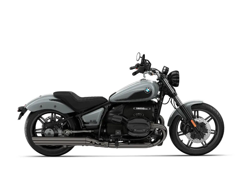 2025 BMW R 18 // Brooklyn Gray Metallic: Blacked Out 