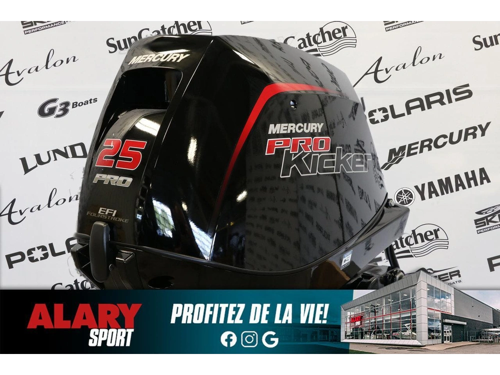 2026 Mercury 25exlpt Pk Efi Pied X-long (25 Pouces) alt