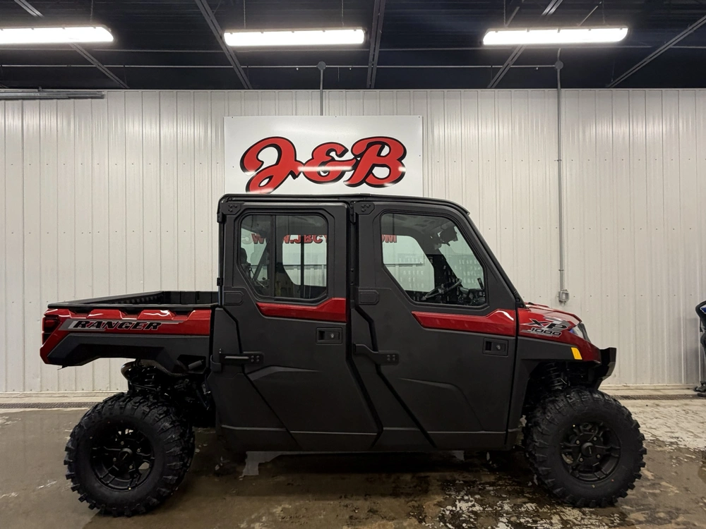 2026 Polaris Ranger Crew Xp 1000 Ns Ultimate Sunset Red alt