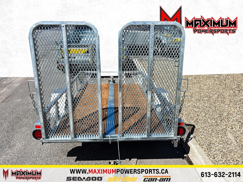 Maxi-roule Utility Trailer With Rail Side 99in X 56in 2027 alt