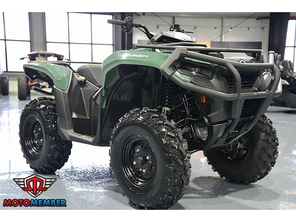 2026 Can-am Outlander Pro Hd7 Compass Green alt
