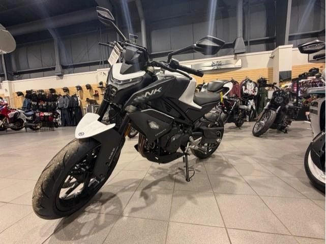 2026 Cfmoto Nk 450 Nebula White alt