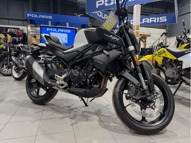 2026 Cfmoto Nk 450 Nebula White alt