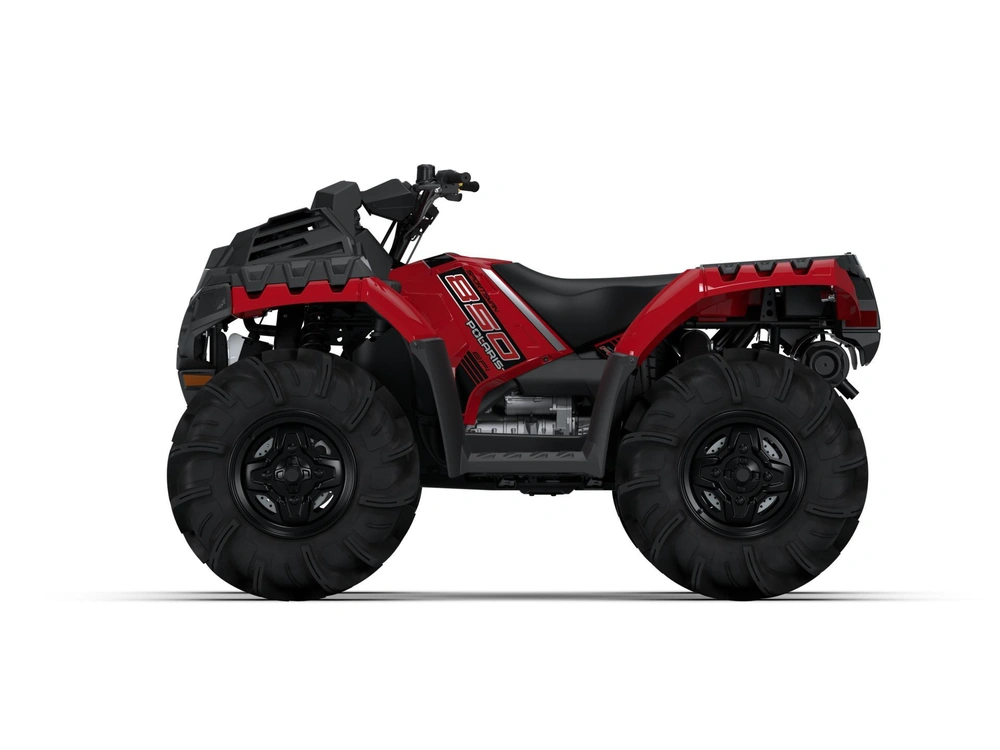 Polaris Sportsman 850 Mud Edition Fury Red 🎯 Vtt Boue Extrême 4x4 Traction Pneus 30 Pouces Xmr Renegade 1000r Performance 🟢 2026 alt
