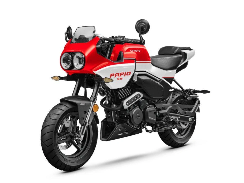 2025 Cfmoto 125 Papio Ss Magma Red alt