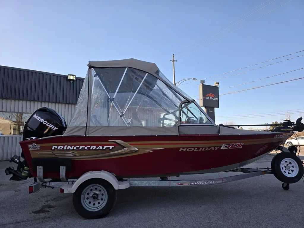 Princecraft HOLIDAY DLX 16 PIED ! MERCURY 60 HP EFI 2010