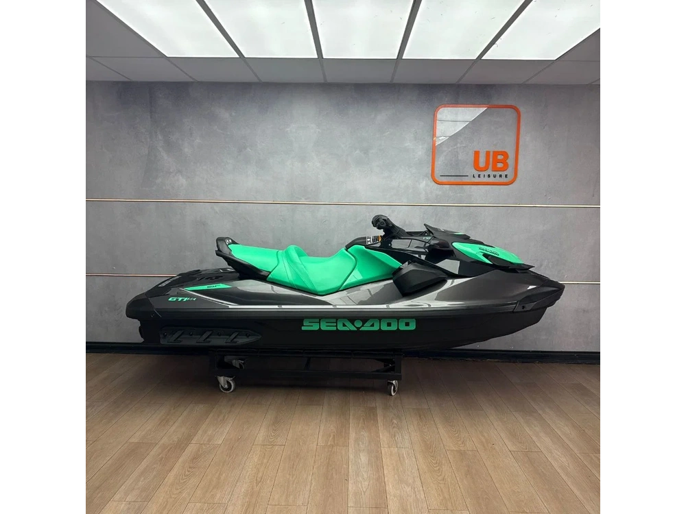 2026 Sea-doo Gti Se 170 Sound System Eclipse Black / Laguna Green alt