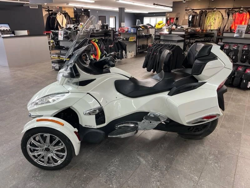 2018 Can-am Rt Limited Blanc Perlé/chrome alt