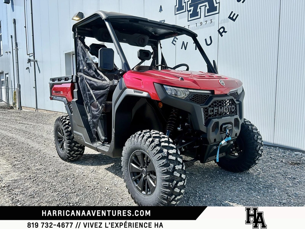 Cfmoto Uforce U10 Pro Rouge 2026 alt