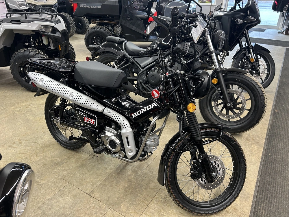 Honda 2026 Honda Trail125 (abs) Black 2026 alt