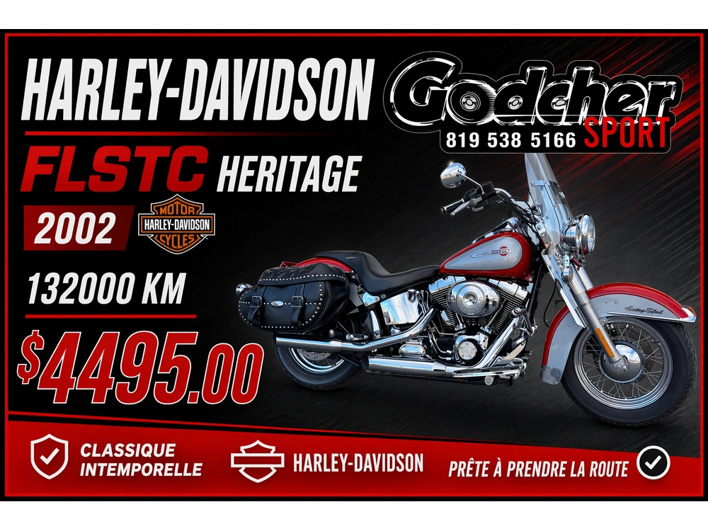 Harley-davidson Flstc Heritage 2002 alt