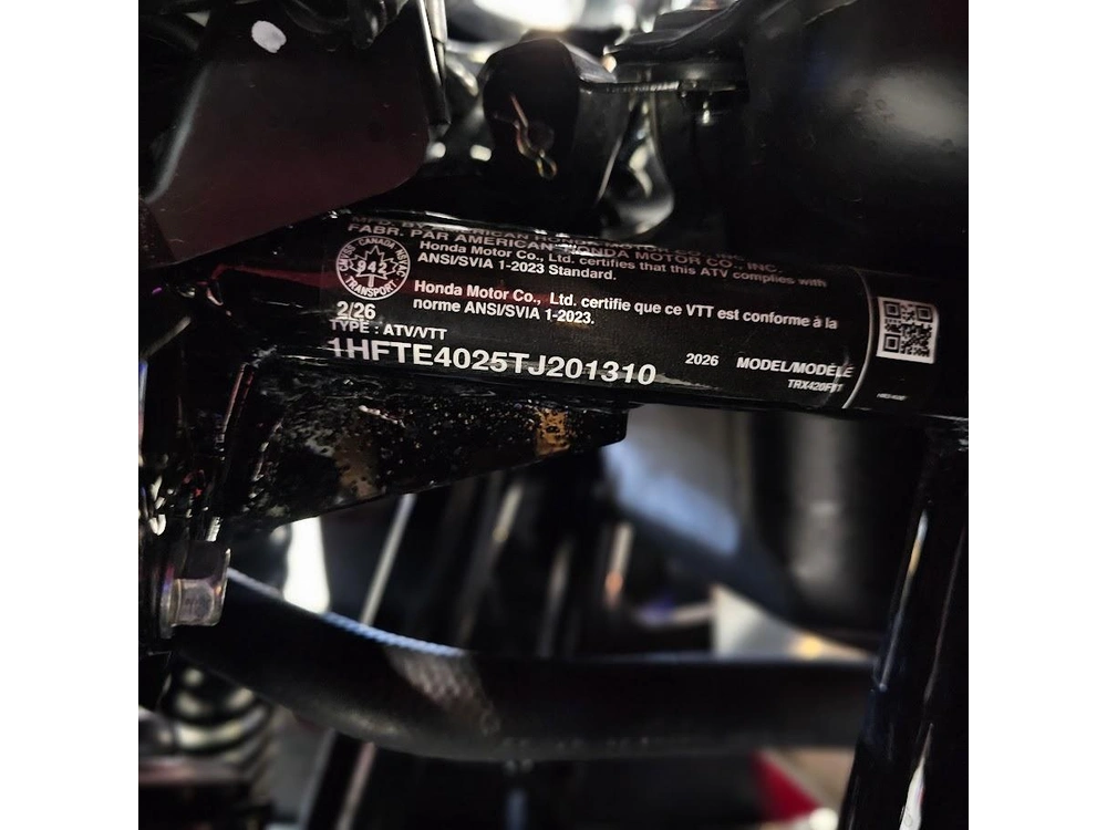 2026 Honda Fourtrax Rancher 4x4 alt