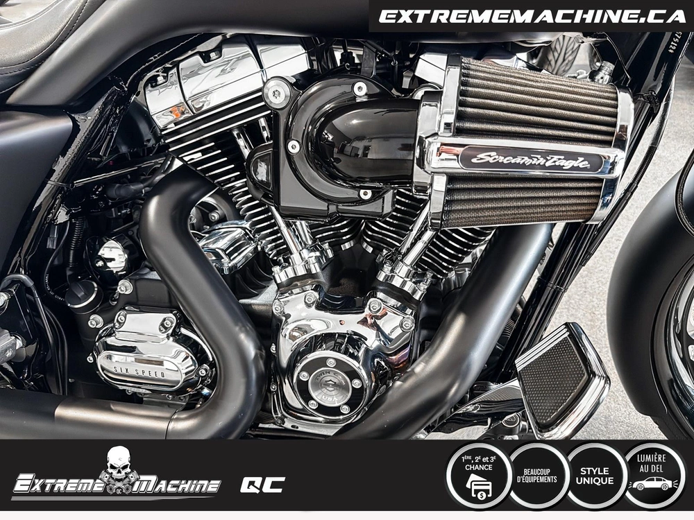 Harley-davidson Flhr Road King Bagger Beaucoup D'accessoires - Style Incroyable!!! 2016 alt