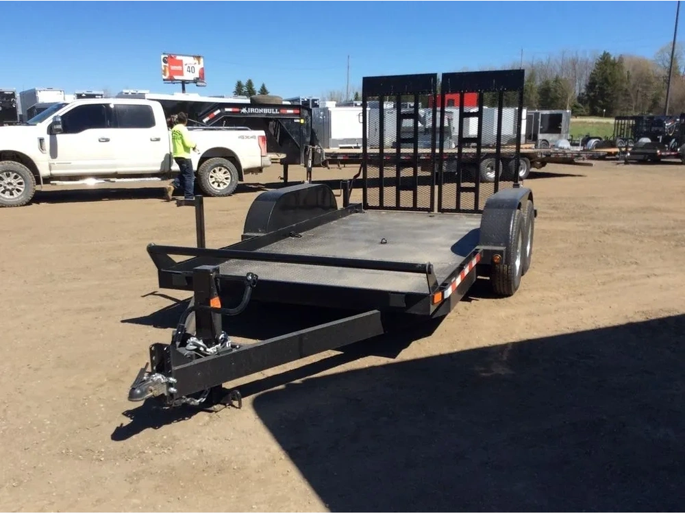 2026 Canada Trailers 80x14 7 Ton Scissor Lift Trailer alt