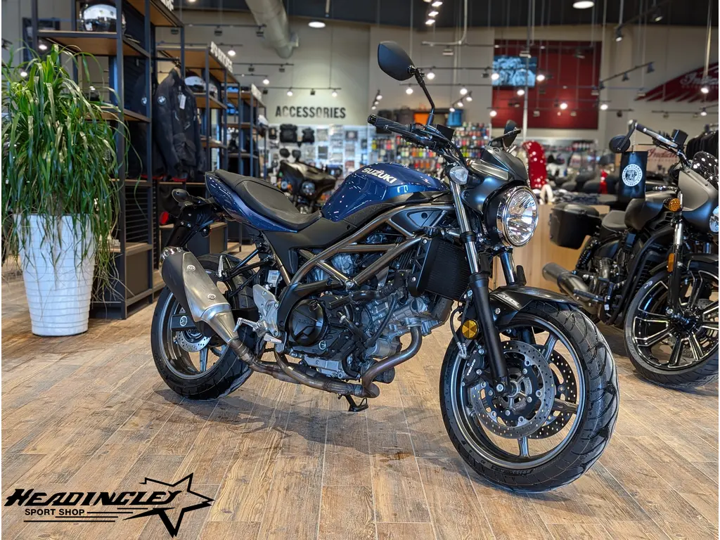 2024 Suzuki SV650A // Metallic Reflective Blue