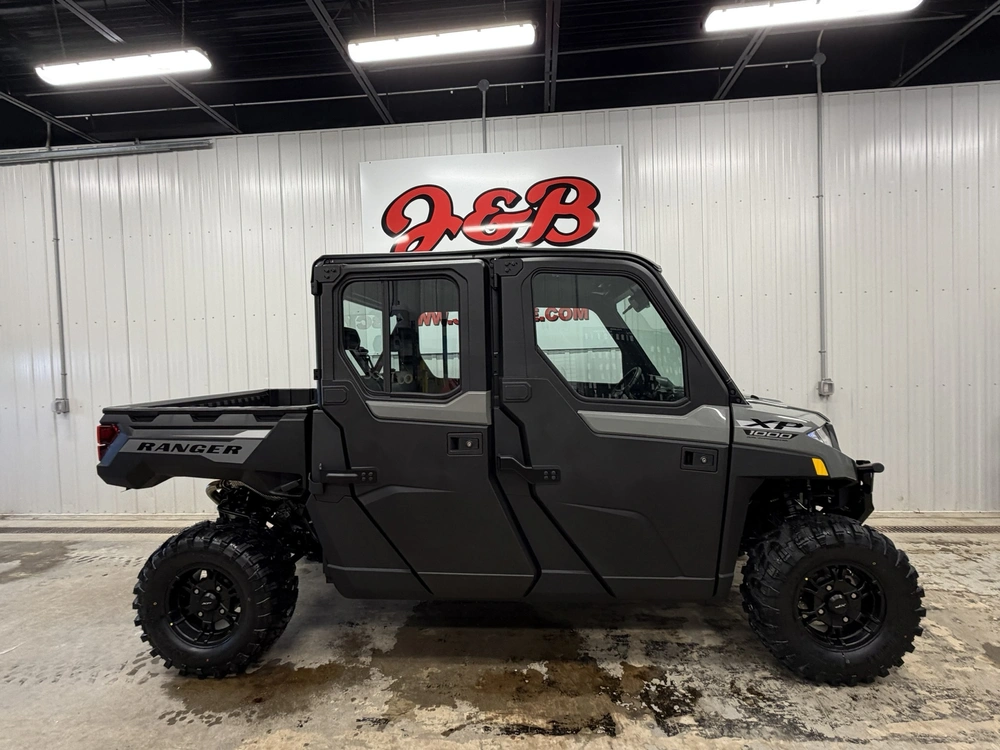 2027 Polaris Ranger Crew Xp 1000 Cab Gray alt