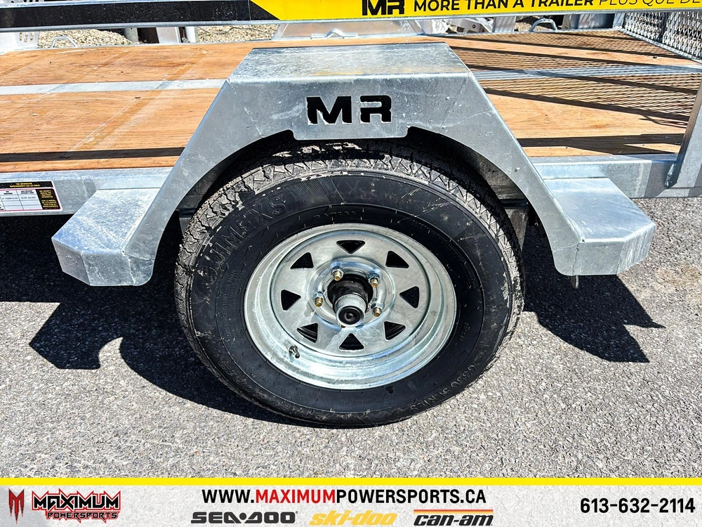 Maxi-roule Utility Trailer With Rail Side 99in X 56in 2027 alt