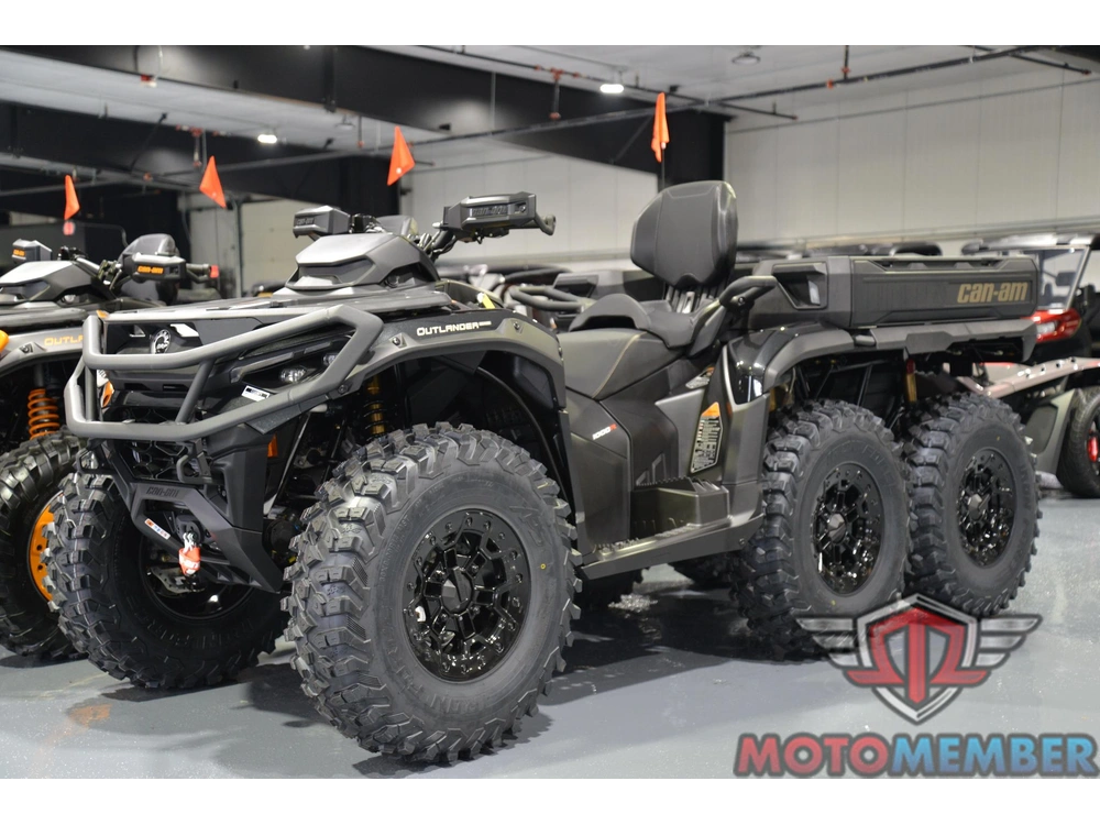 2026 Can-am Outlander Max 6x6 Backcountry 1000r Stealth Black alt
