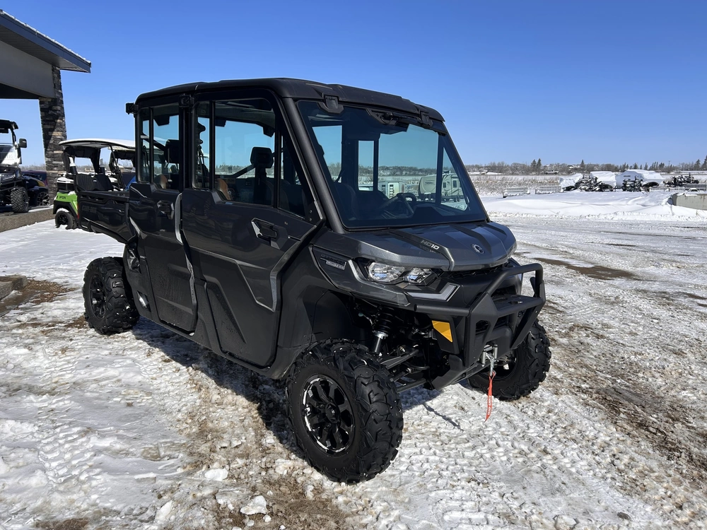 2022 Can-am Defender Max Ltd Cab Hd10 Grey Tracks Inc. alt
