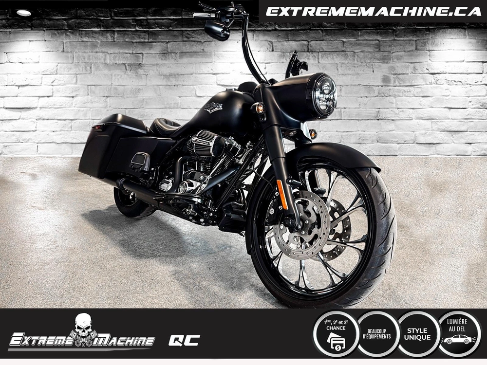 Harley-davidson Flhr Road King Bagger Beaucoup D'accessoires - Style Incroyable!!! 2016 alt