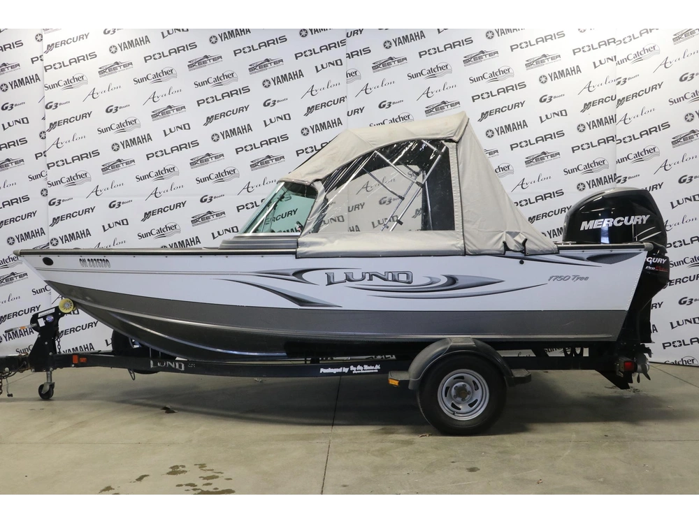 Lund 1750 Tyee + Mercury 150 Hp & Remorque 2011 alt