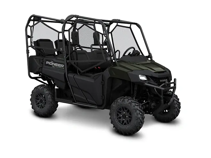 2026 Honda 2026  Honda Pioneer 700 - 4P DLX Green thumbnail 6