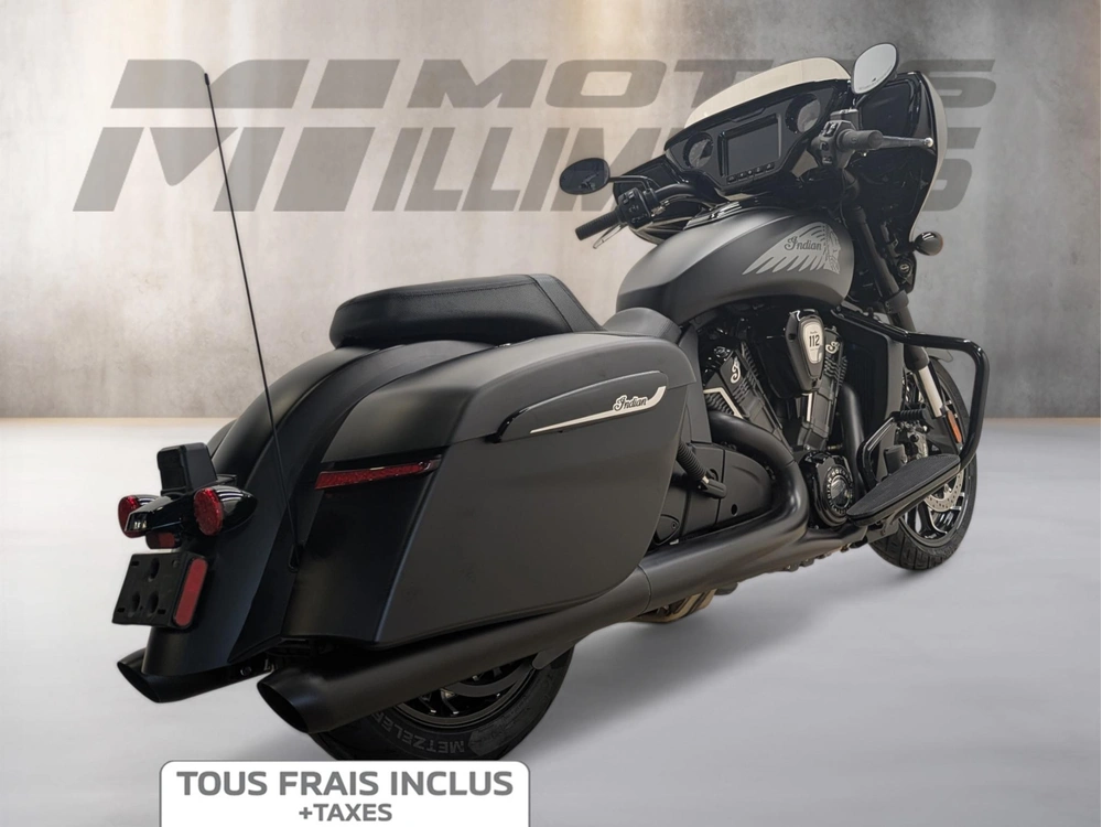 Indian Motorcycles Chieftain Powerplus Dark Horse With 112ci + Rider Assist Package + Powerband Audio Package 2025 alt