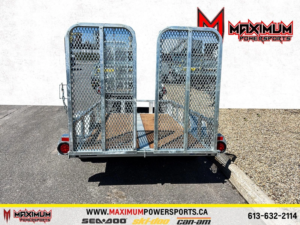 Maxi-roule Utility Trailer With Rail Side 99in X 56in 2027 alt