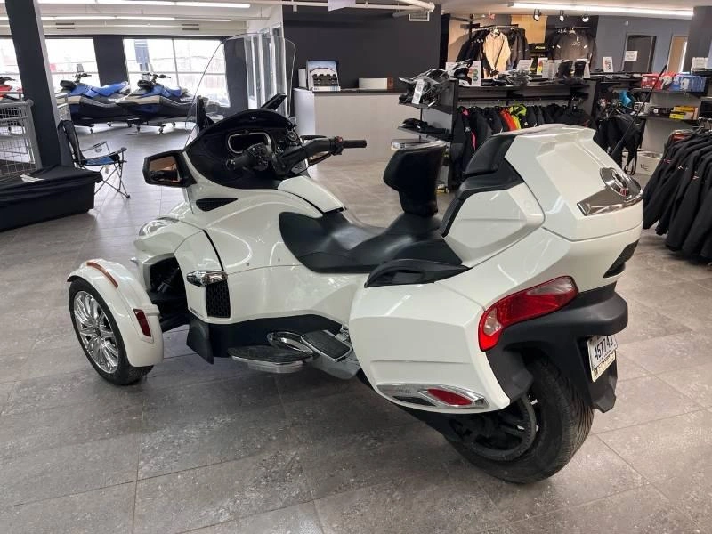 2018 Can-am Rt Limited Blanc Perlé/chrome alt