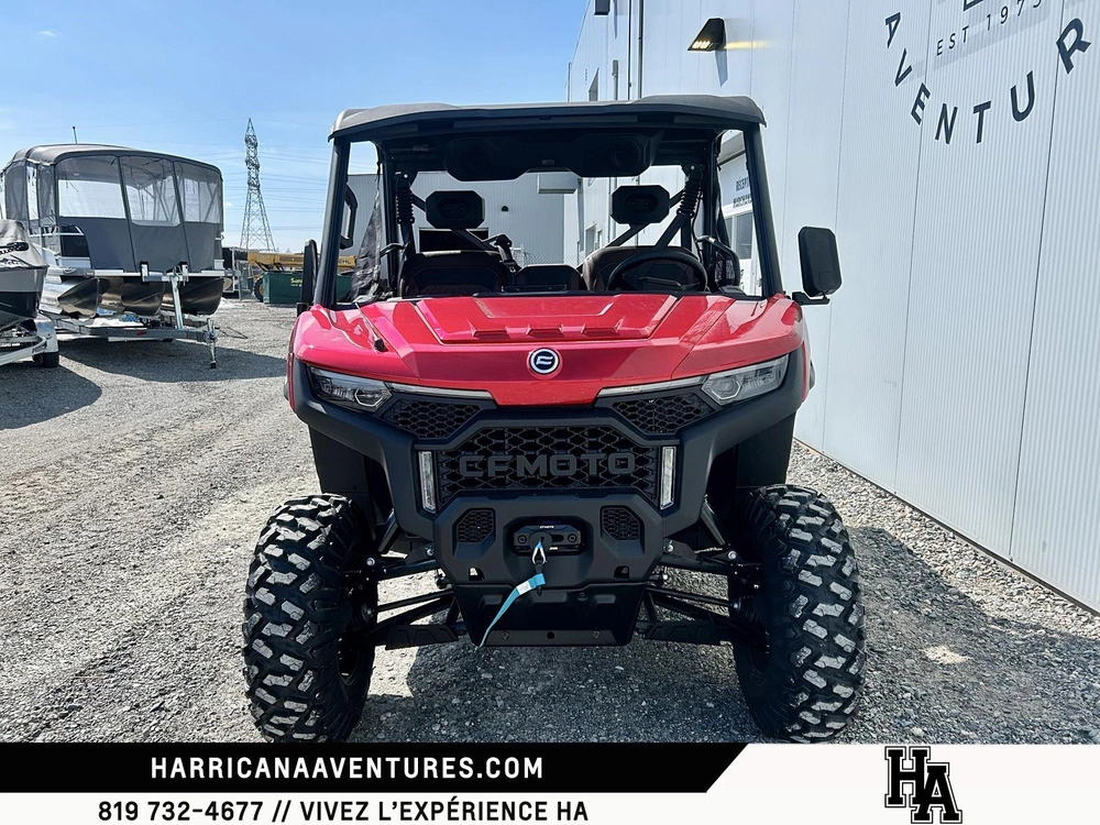 Cfmoto Uforce U10 Pro Rouge 2026 alt