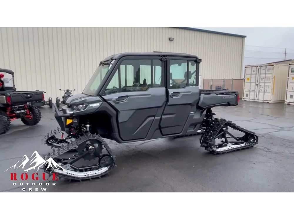 2022 Can-am Defender Max Ltd Cab Hd10 Grey Tracks Inc. alt