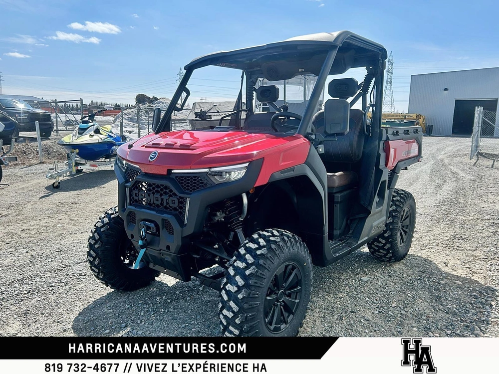 Cfmoto Uforce U10 Pro Rouge 2026 alt